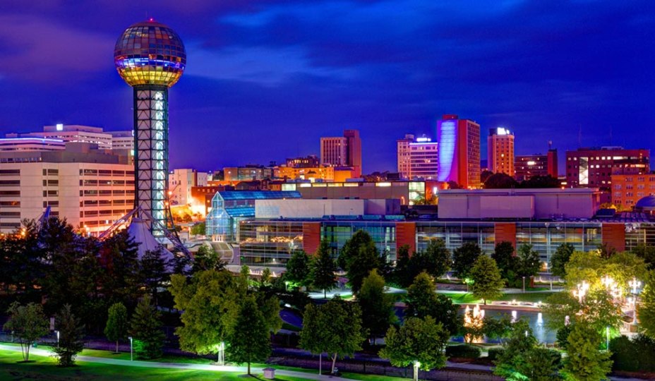 Rocky Top Spiraling Down A Rocky Slope